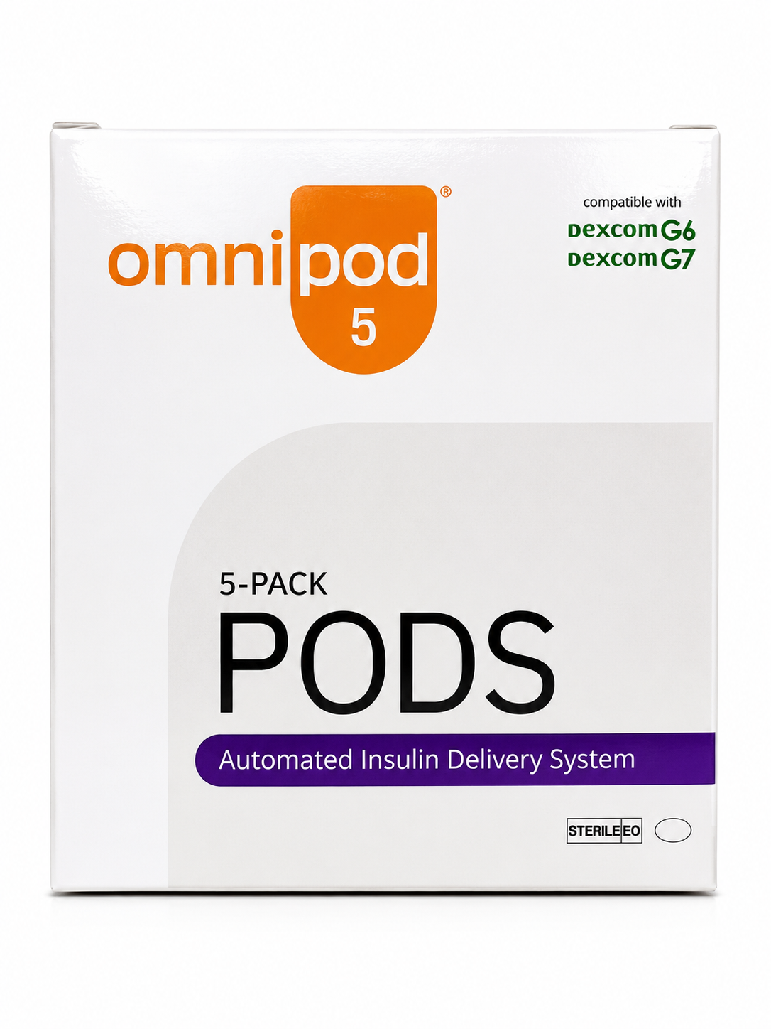 Omnipod 5 5pk (G6/G7 - NO RECALLs